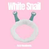 Fuzzies™ White Snail